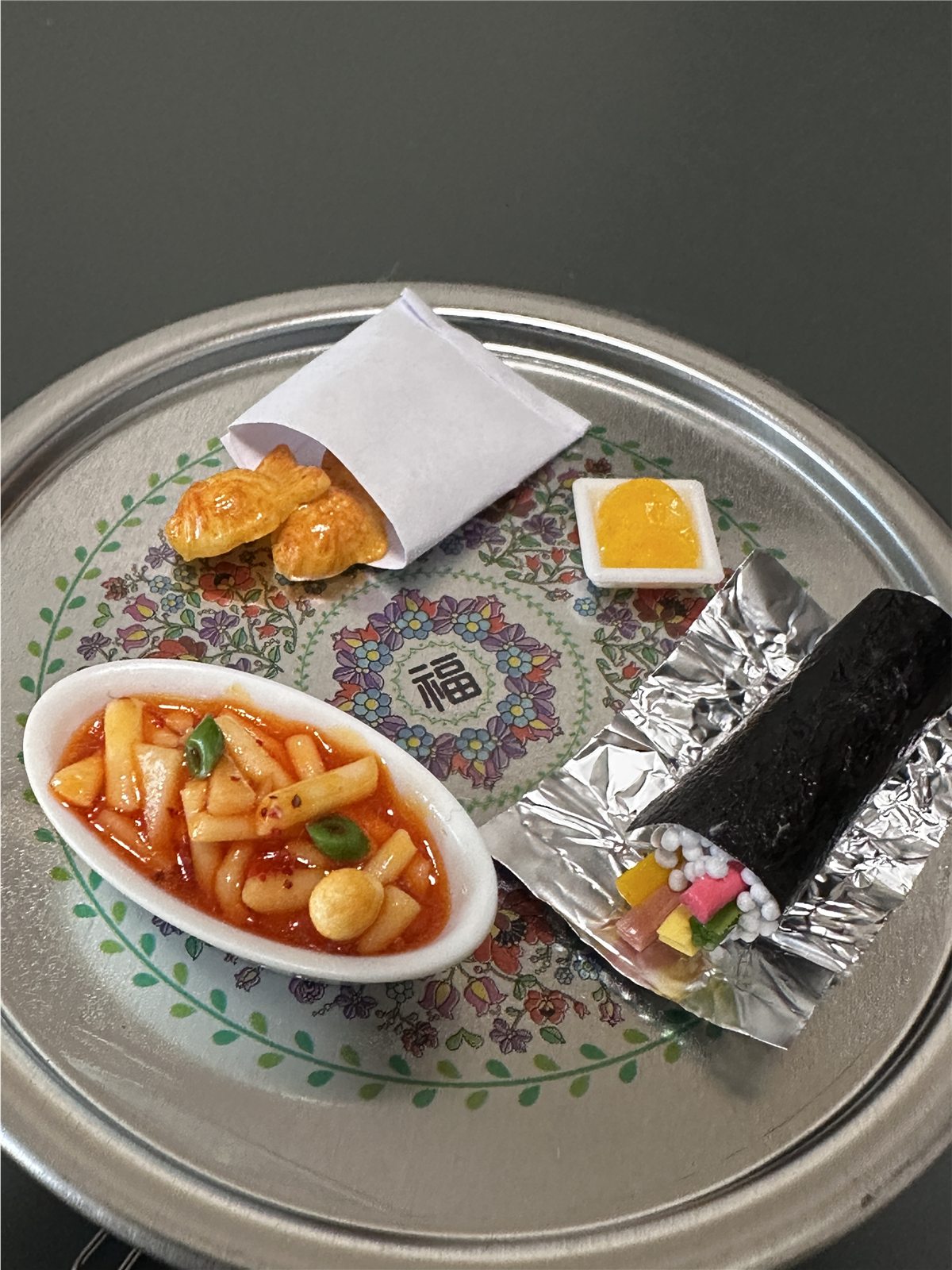 K푸드 문화체험 미니어처 완성 작품